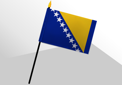 Bosnia and Herzegovina small standard flag 4x6