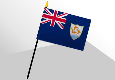 Anguilla small standard flag 4x6