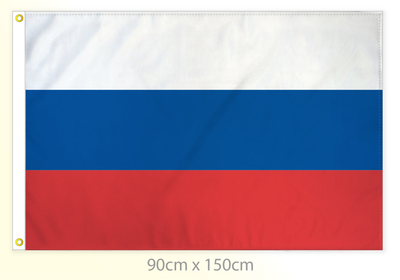 Russia flag large 36x60