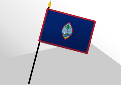 Guam small standard flag 4x6