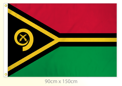 Vanuatu flag large 36x60