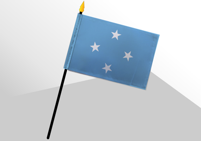 Micronesia small standard flag 4x6