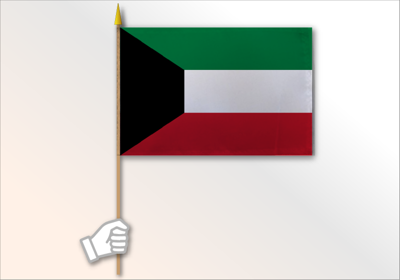 Kuwait flag medium 12x18