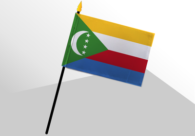 Comoros small standard flag 4x6
