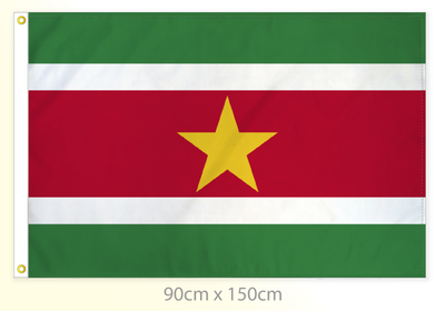 Suriname flag large 36x60
