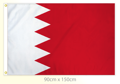 Bahrain flag large 36x60