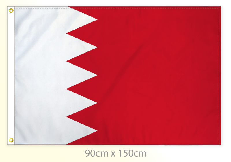 Bahrain flag large 36x60