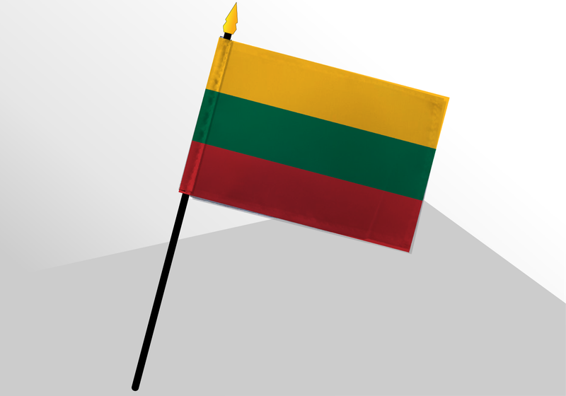 Lithuania small standard flag 4x6