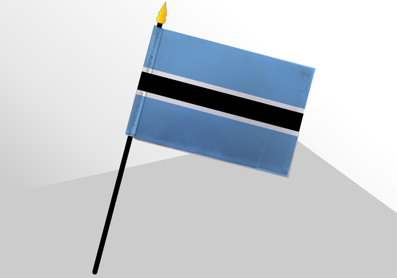 Botswana small standard flag 4x6