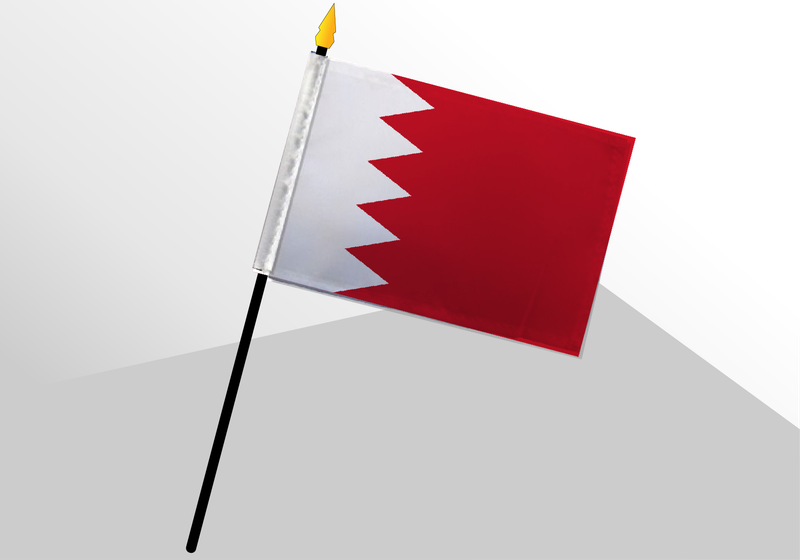 Bahrain small standard flag 4x6