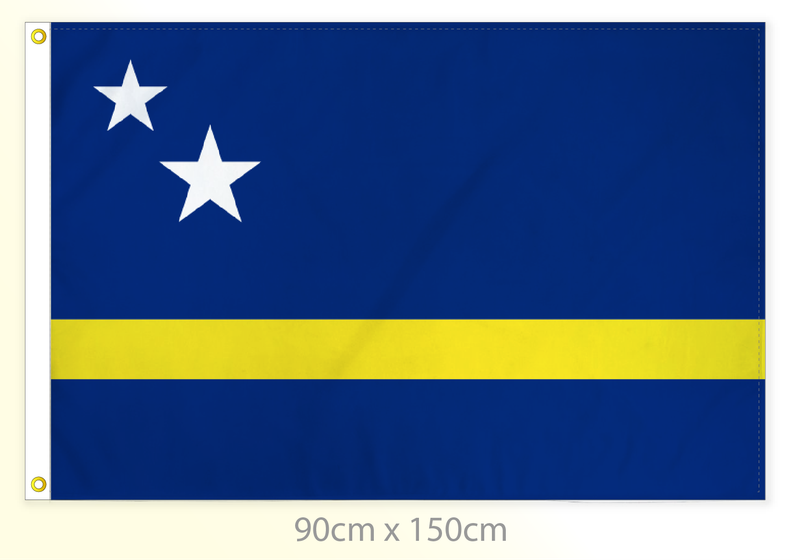 Curaçao flag large 36x60