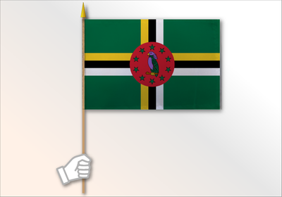 Dominica flag medium 12x18
