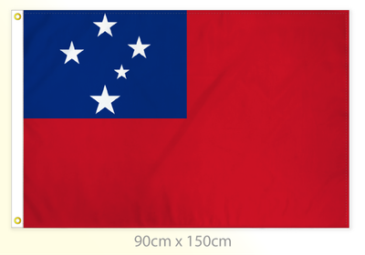 Samoa flag large 36x60