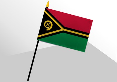 Vanuatu small standard flag 4x6