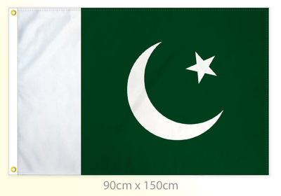 Pakistan flag large 36x60