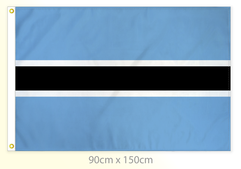 Botswana flag large 36x60
