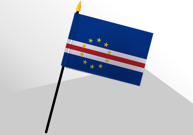 Cape Verde small standard flag 4x6