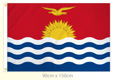 Kiribati flag large 36x60