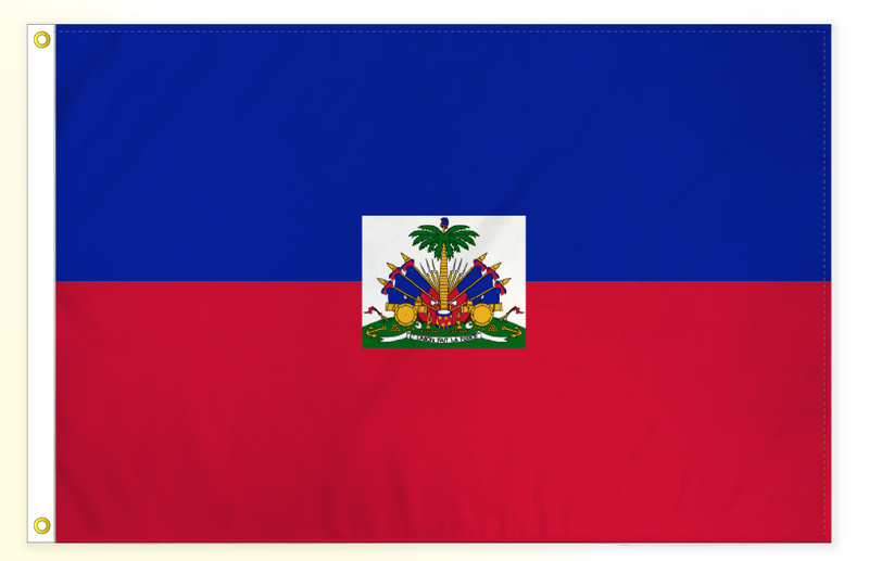 Haiti flag medium 24x36