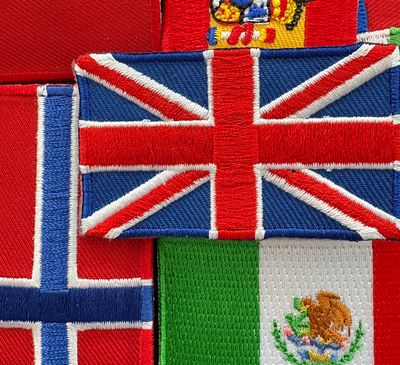 Embroidery Patches. Flag
