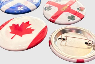 Buttons, Round Pin Bagdes