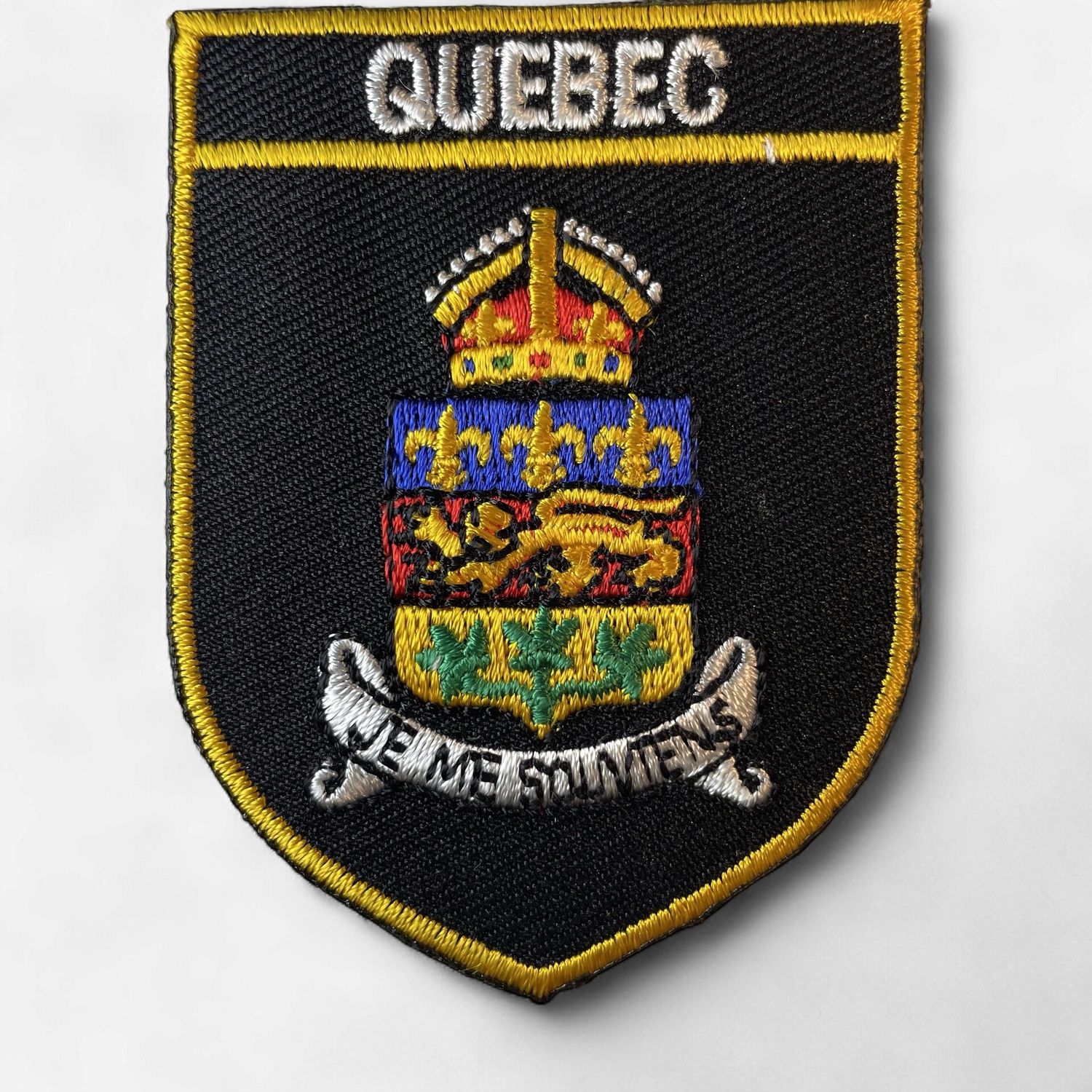 Coat of arms of Quebec patch