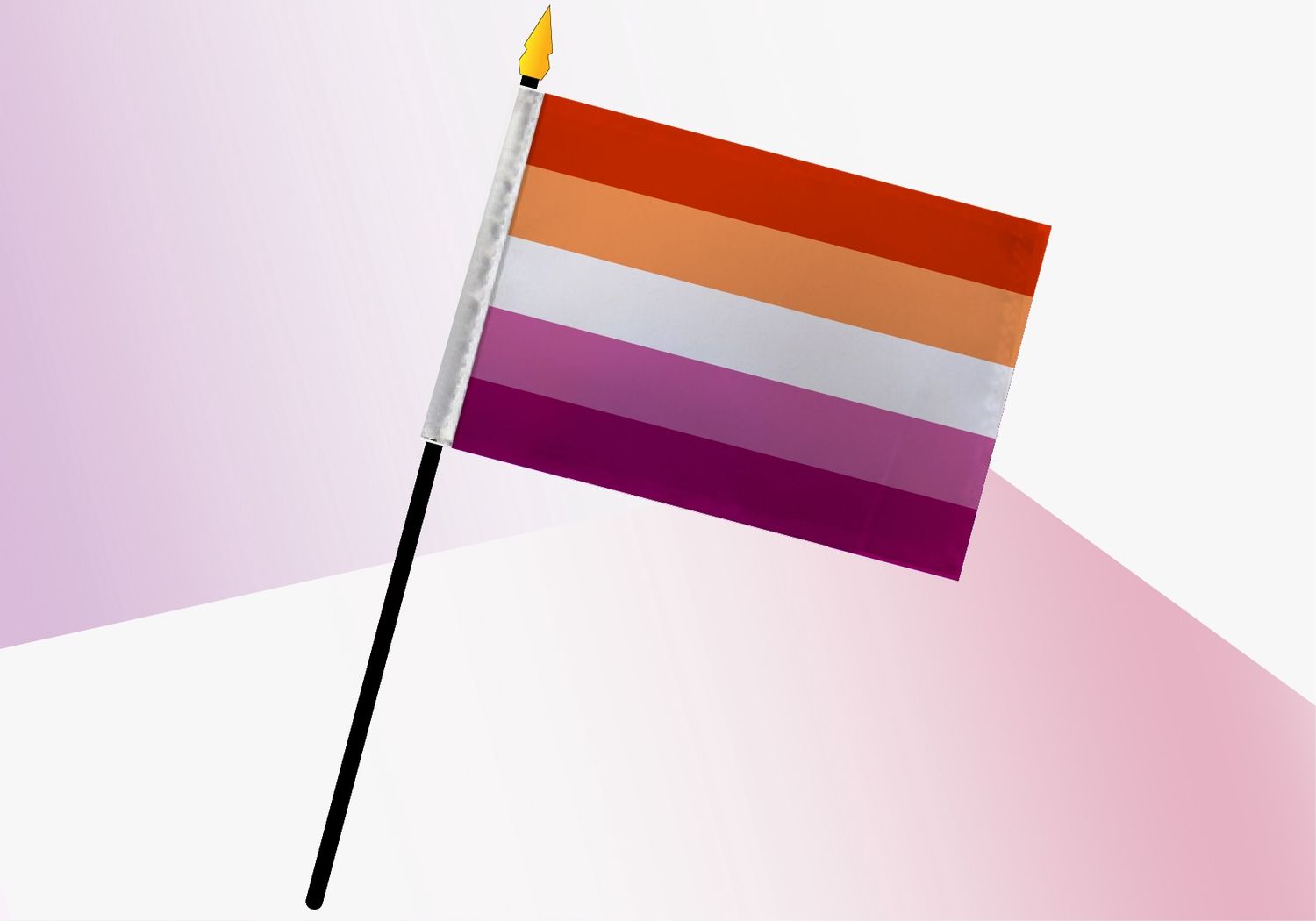 Lesbian Pride Small Flag 4x6