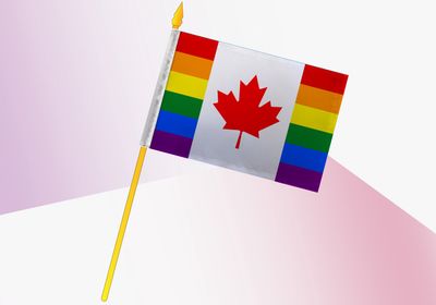 Canada Pride Small Flag 4x6