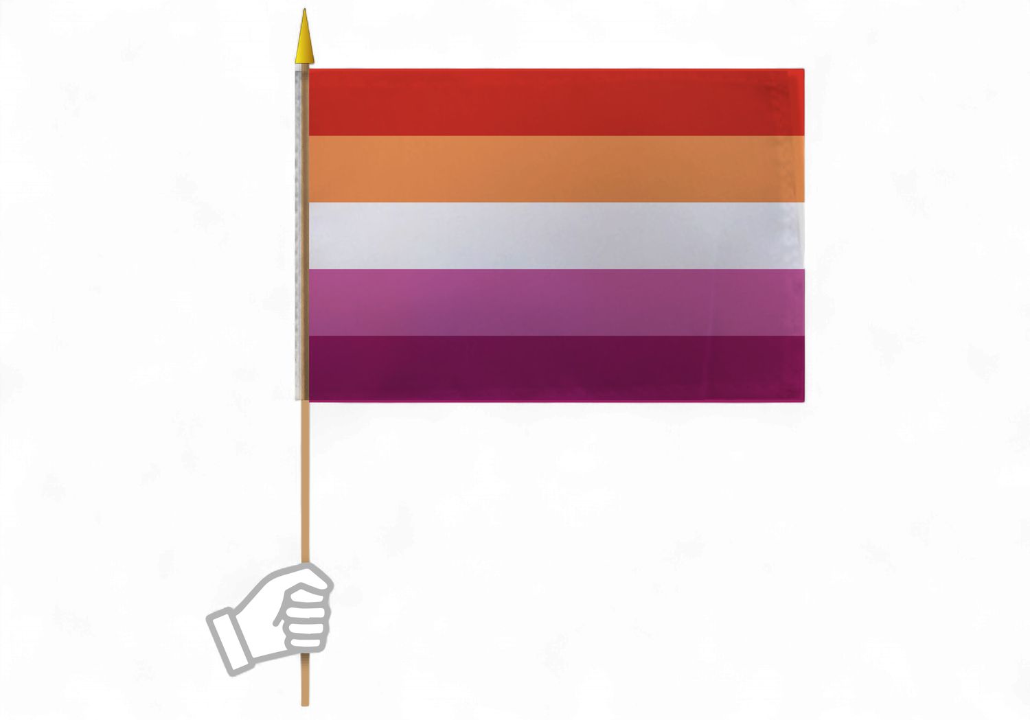 Lesbian Pride Flag Medium 12x18