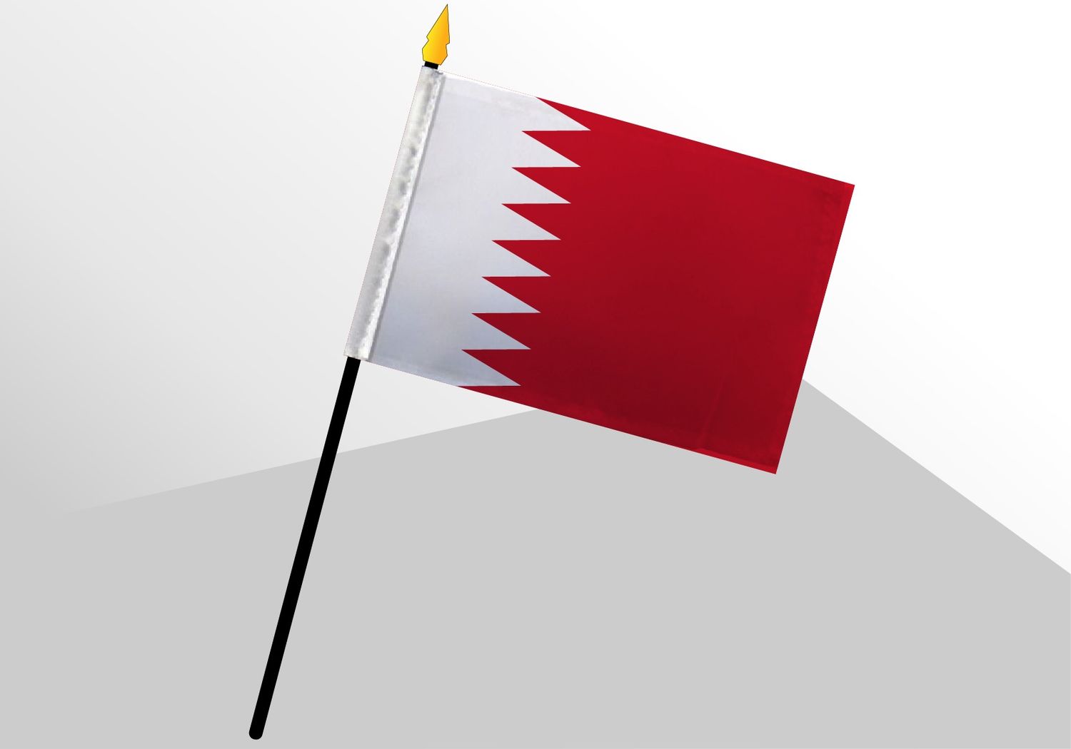 Bahrain small standard flag 4x6