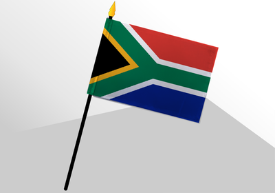 South Africa small standard flag 4x6