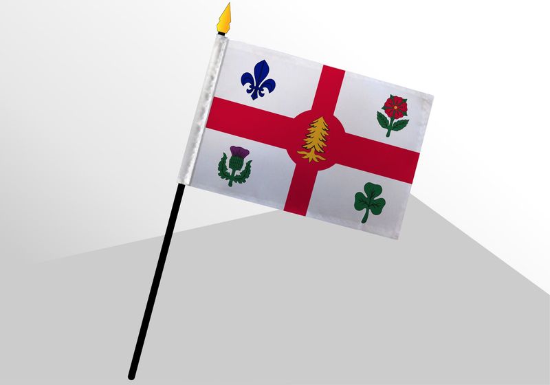 Montreal small flag 4x6