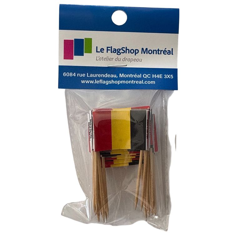 Toothpicks Belgium (pack of 25)