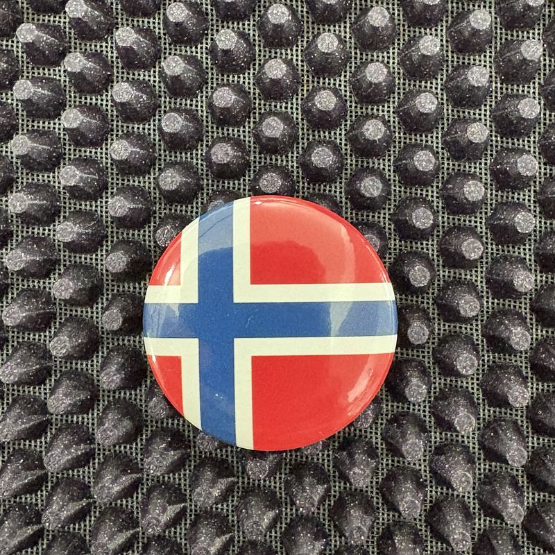 Norway Round Button 38 mm  1.5''