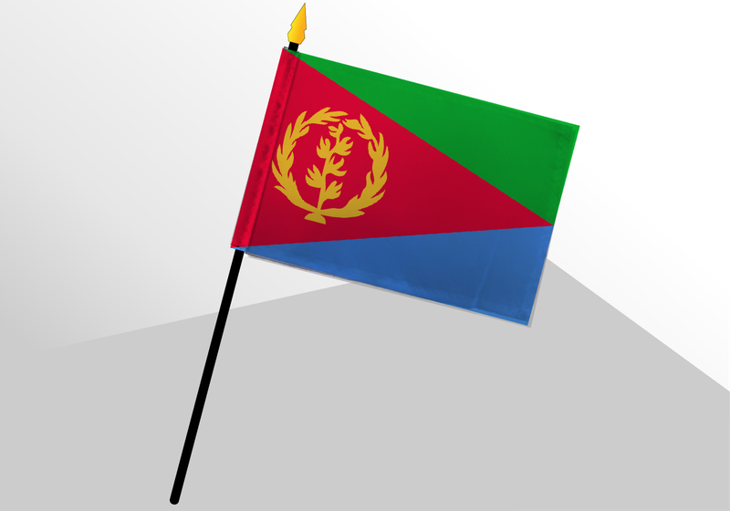 Eritrea small deluxe flag 4x6