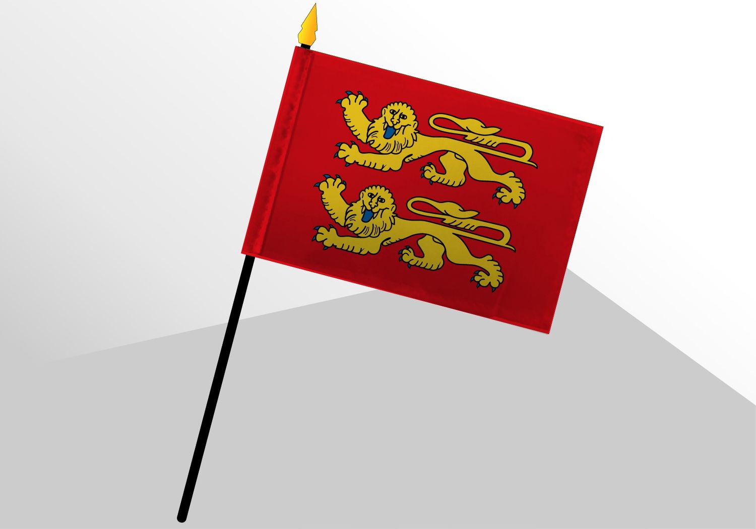 Normandie petit drapeau deluxe 4x6