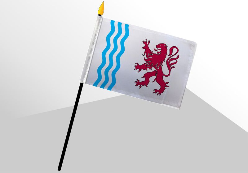 Nouvelle-Aquitaine petit drapeau deluxe 4x6