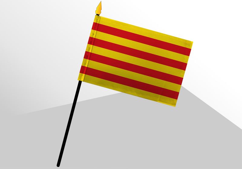 Catalogne petit drapeau deluxe 4x6