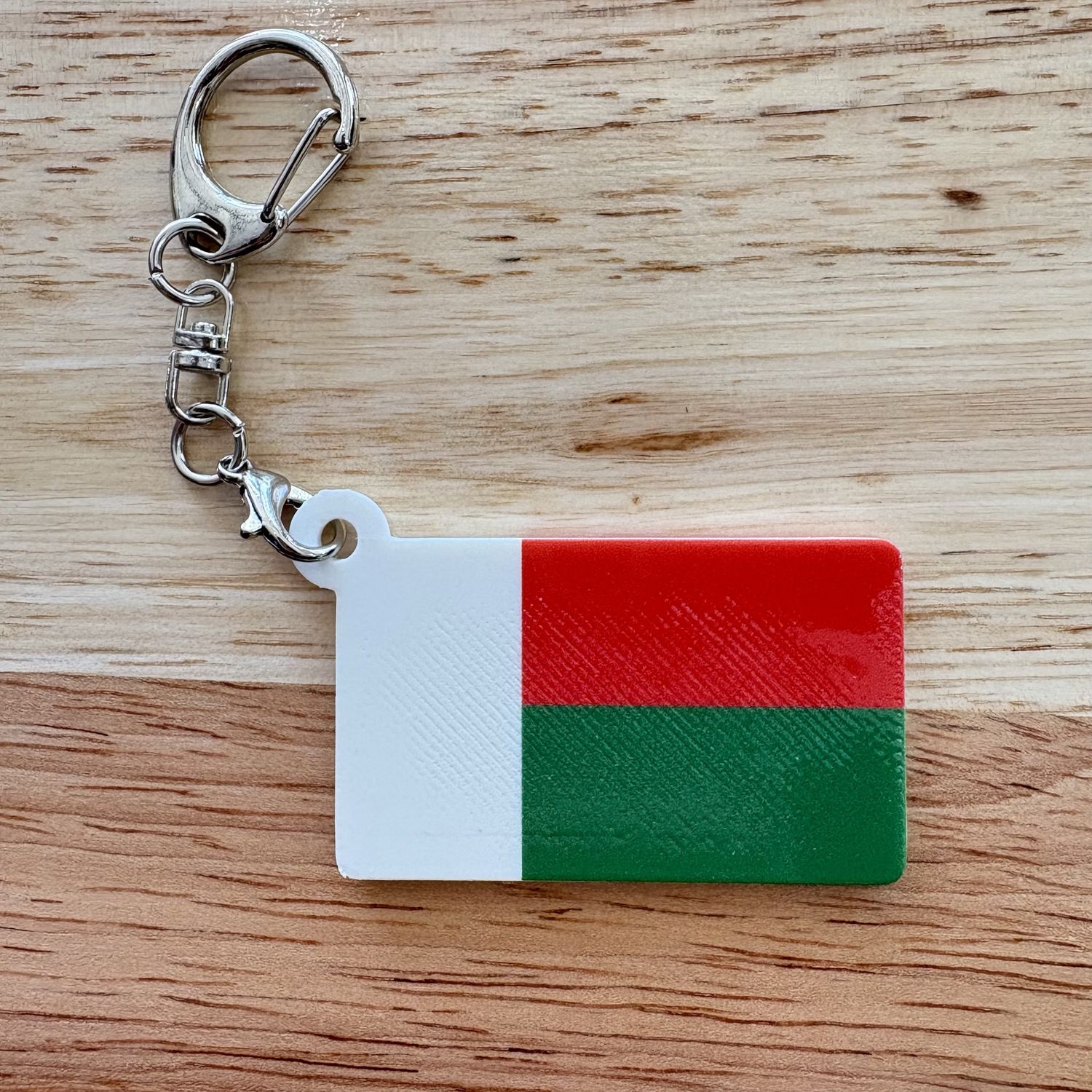 Porte-clés en plastique Madagascar