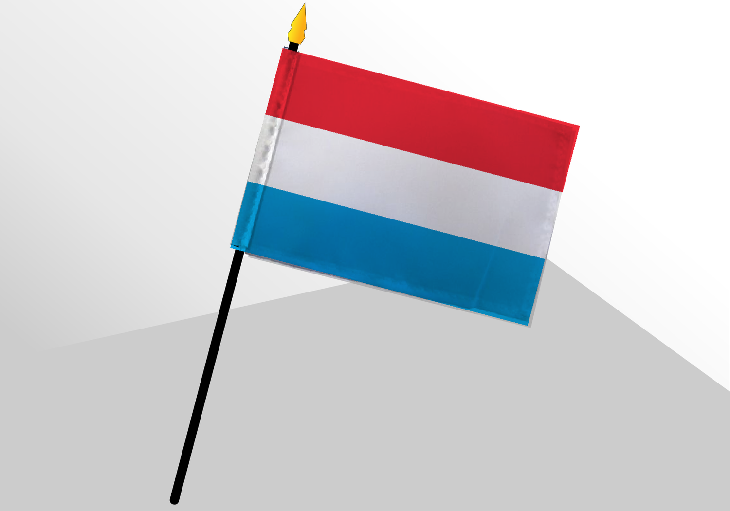 Luxembourg petit drapeau deluxe 4x6