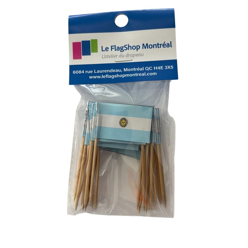 Toothpicks Argentina (pack of 25)