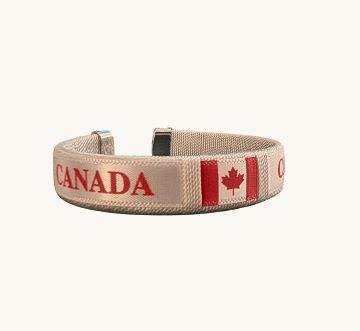 Bracelet Canada en clip