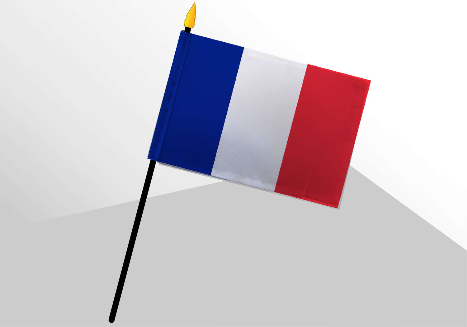 France petit drapeau deluxe 4x6