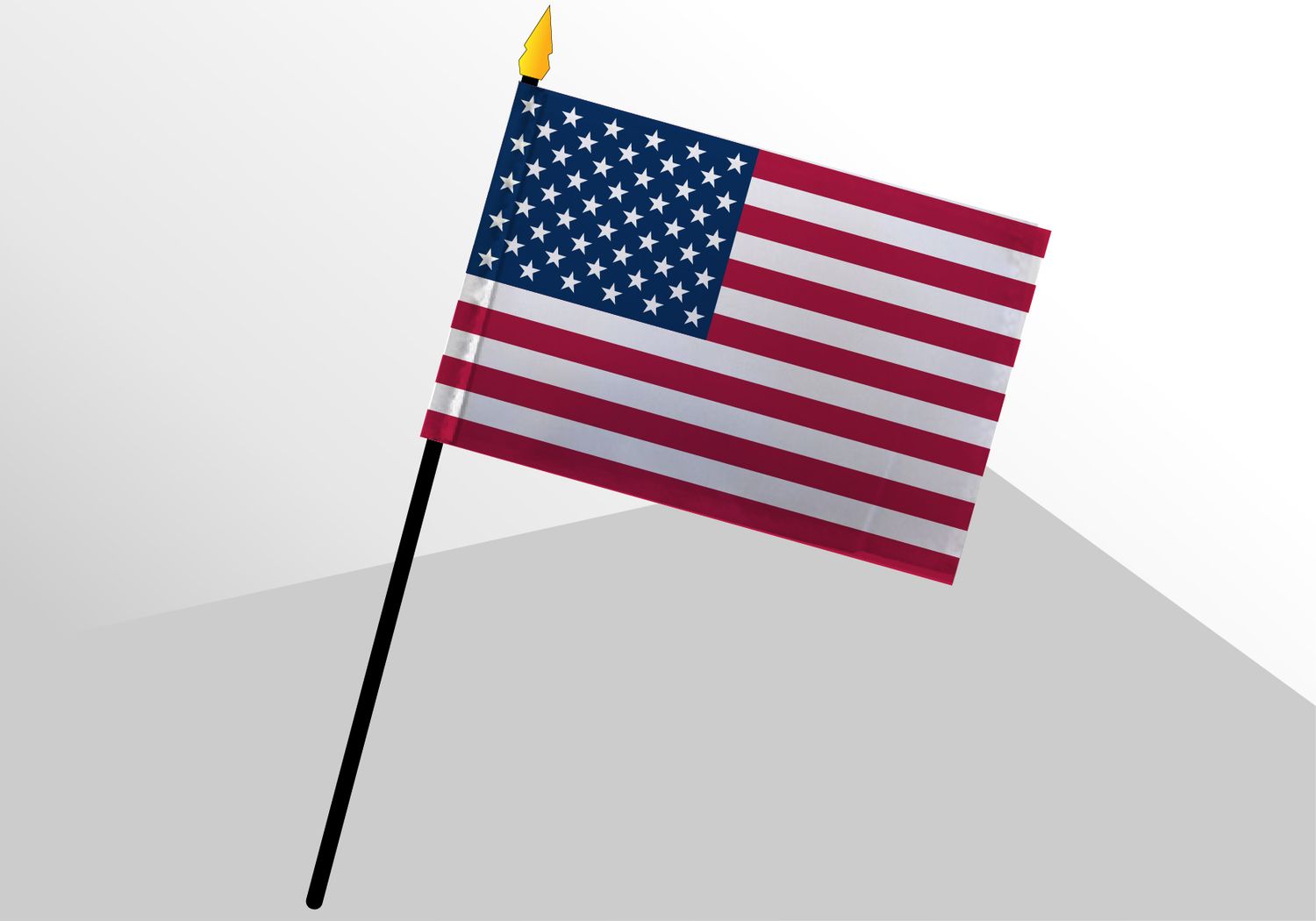 États-Unis petit drapeau deluxe 4x6