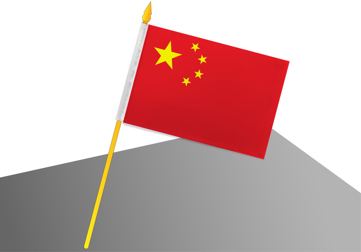 Chine petit drapeau économique 4x6