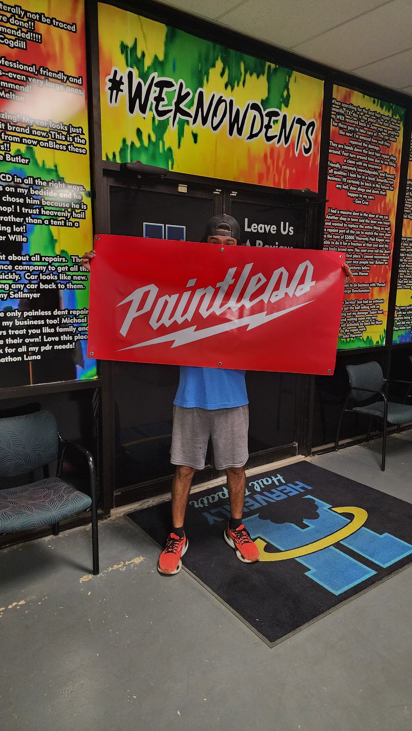 Paintless Banner