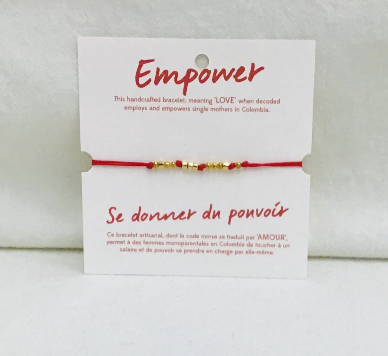 Morse Code LOVE Bracelet