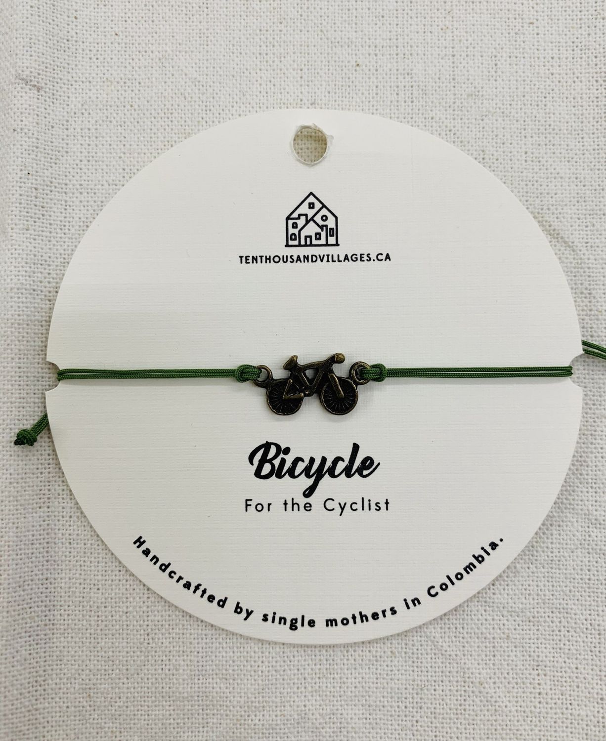 Bicycle Charm Bracelet, Colombia