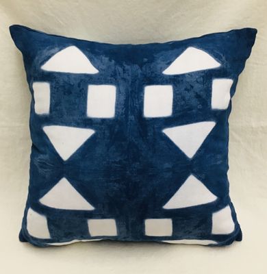 Indigo Surge Cushion