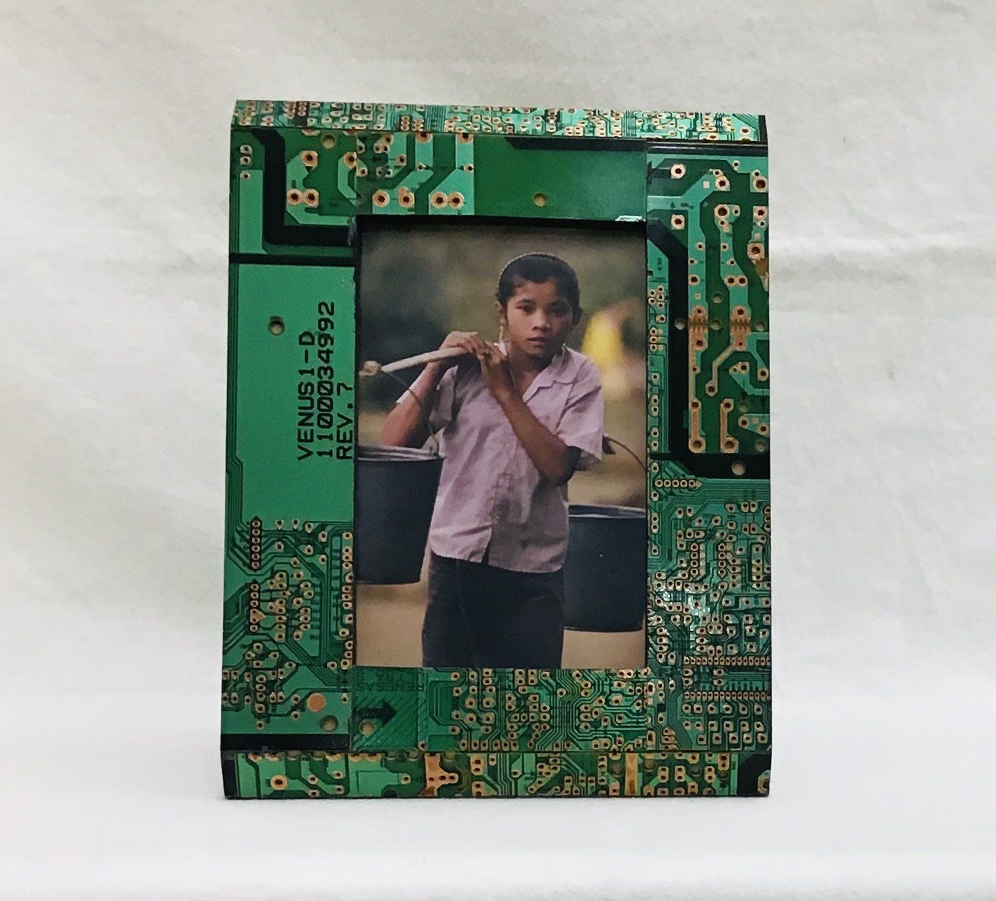 Circuit Board Photo Frame (Large)